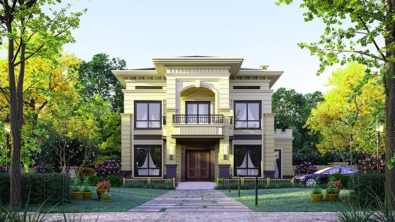 甘南中式合院住宅,开放庭院与邻里乡亲更亲近